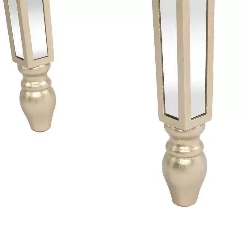Three Drawers Mirror Table Dressing Table Console Table