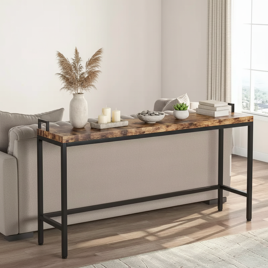 Console étroite pour entrée